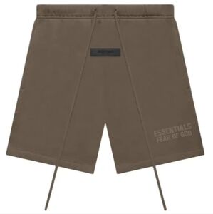 NWT Fear of God Essentials Wood Shorts